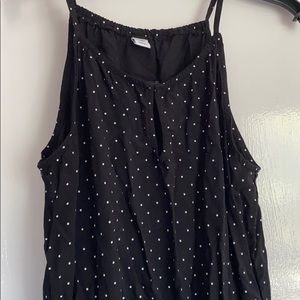 Polka dot romper